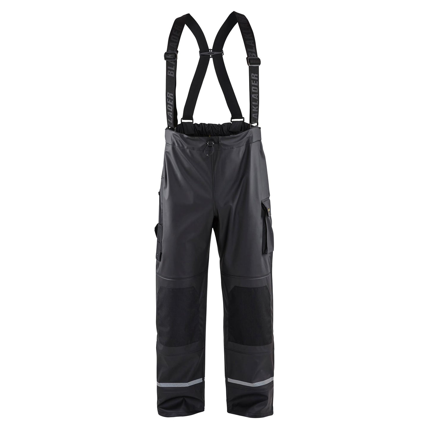 Black Rain Pants - Blaklader - Waterproof Reflective