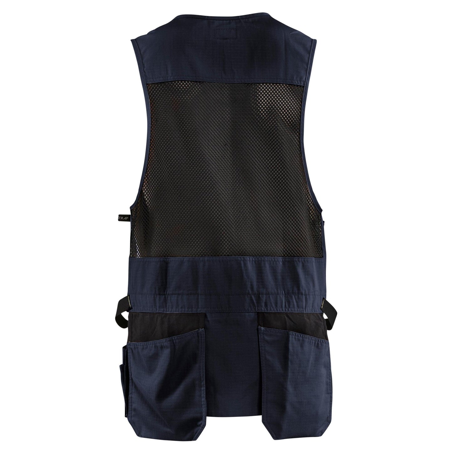 Black Utility Vests - Blaklader - Lightweight Mesh