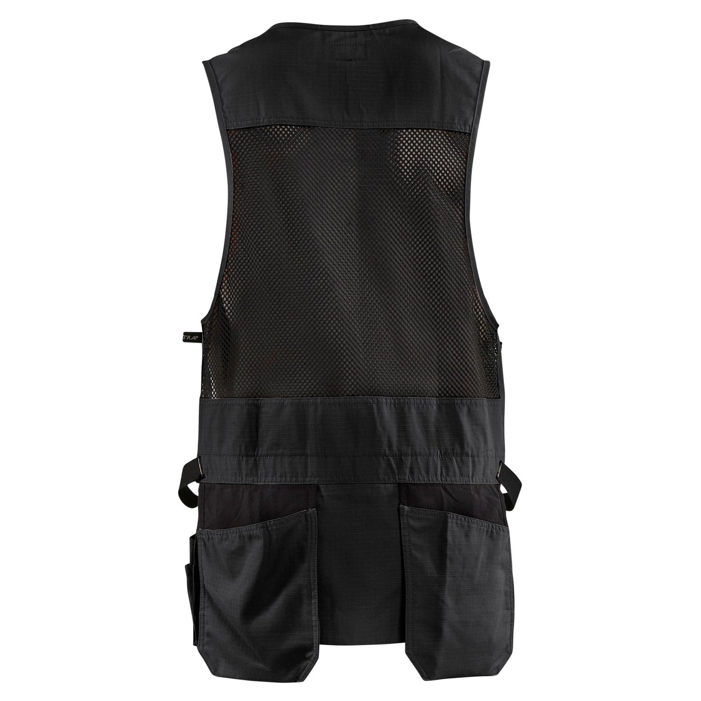 Black Utility Vests - Blaklader - Lightweight Mesh