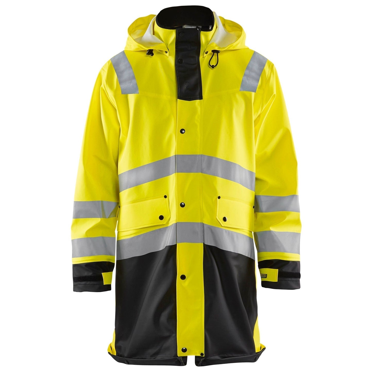 Yellow/Lime Raincoat - Blaklader - Waterproof Design