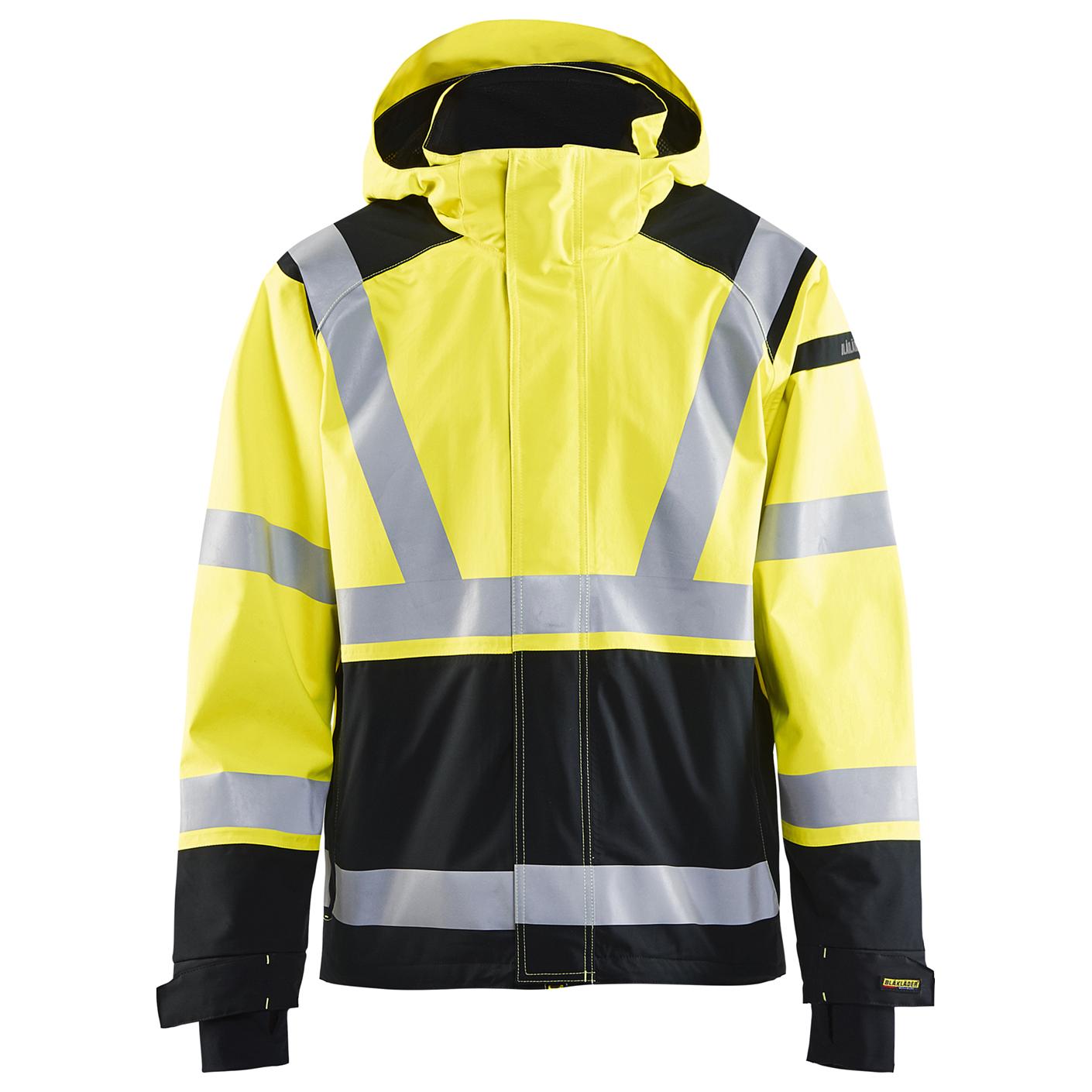 Yellow/Black Safety Jacket - Blaklader - Hi-Vis Quality