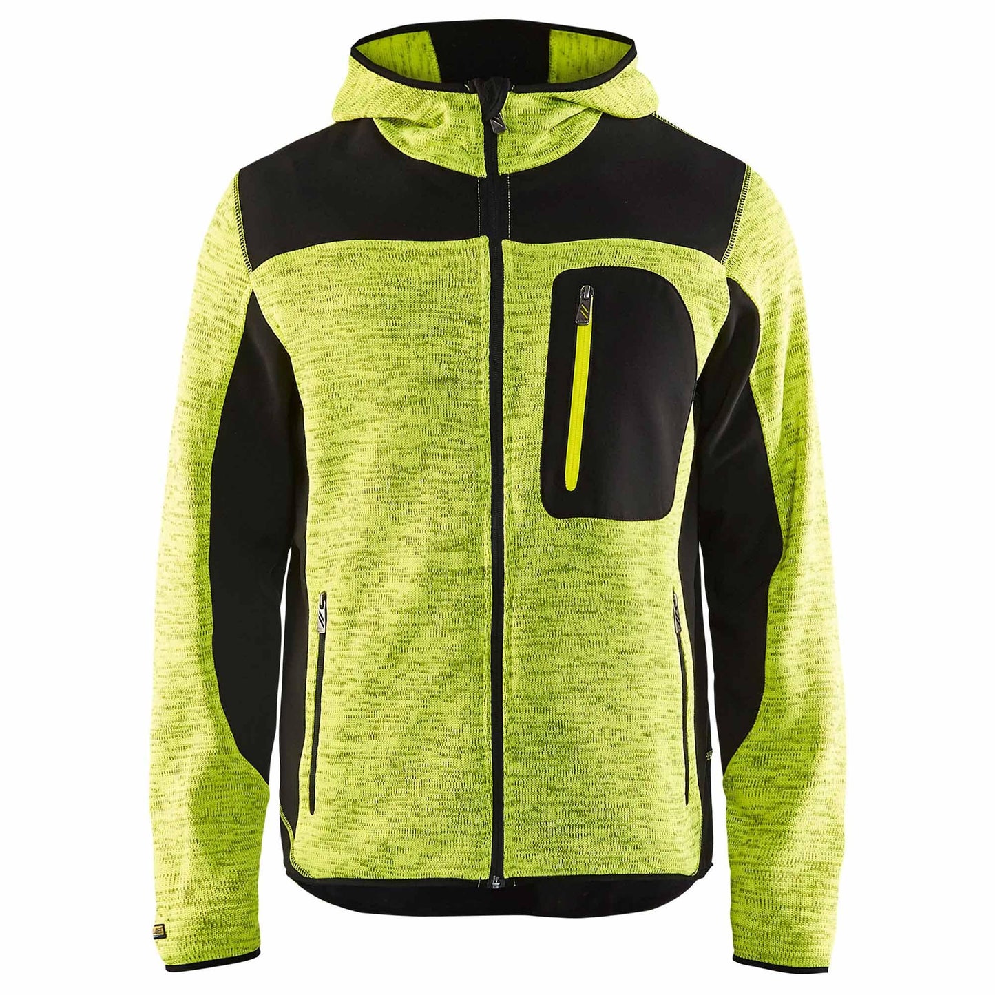Yellow Highviz Jacket - Blaklader - Durable Soft Shell