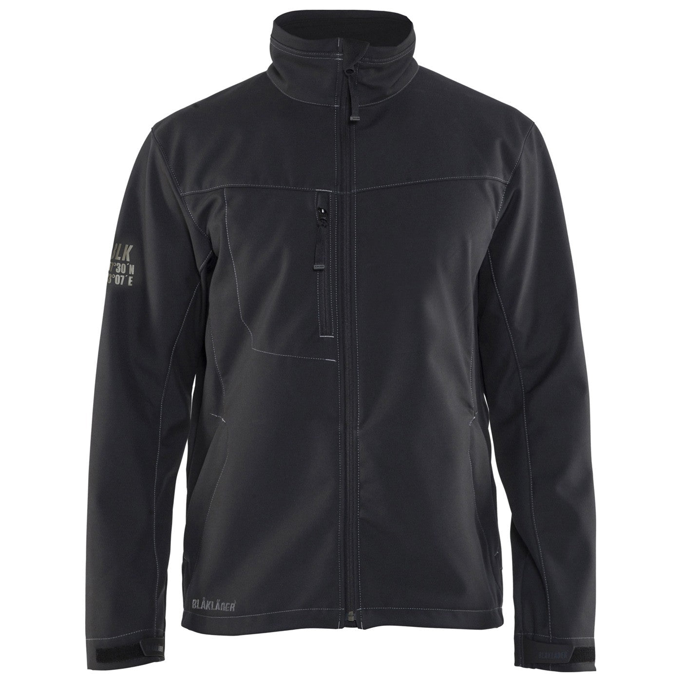 Black Softshell Jacket - Blaklader - Wind Resistant
