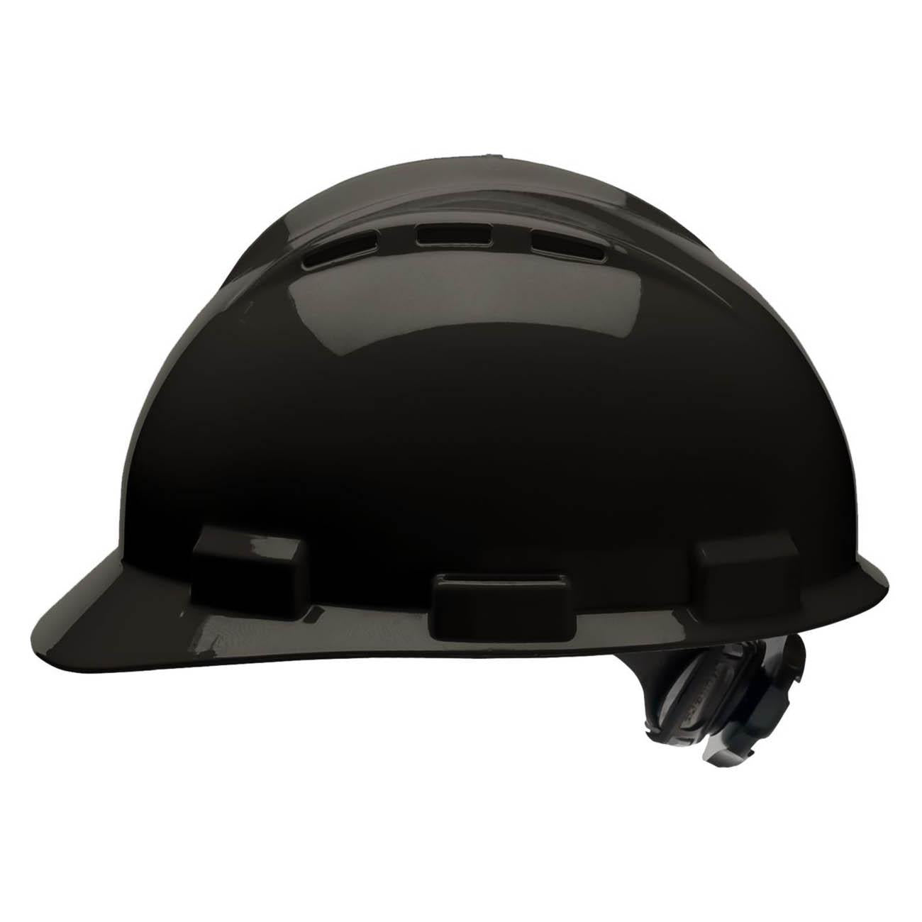 Black Hard Hats - Bullard - Vented Design for Comfort