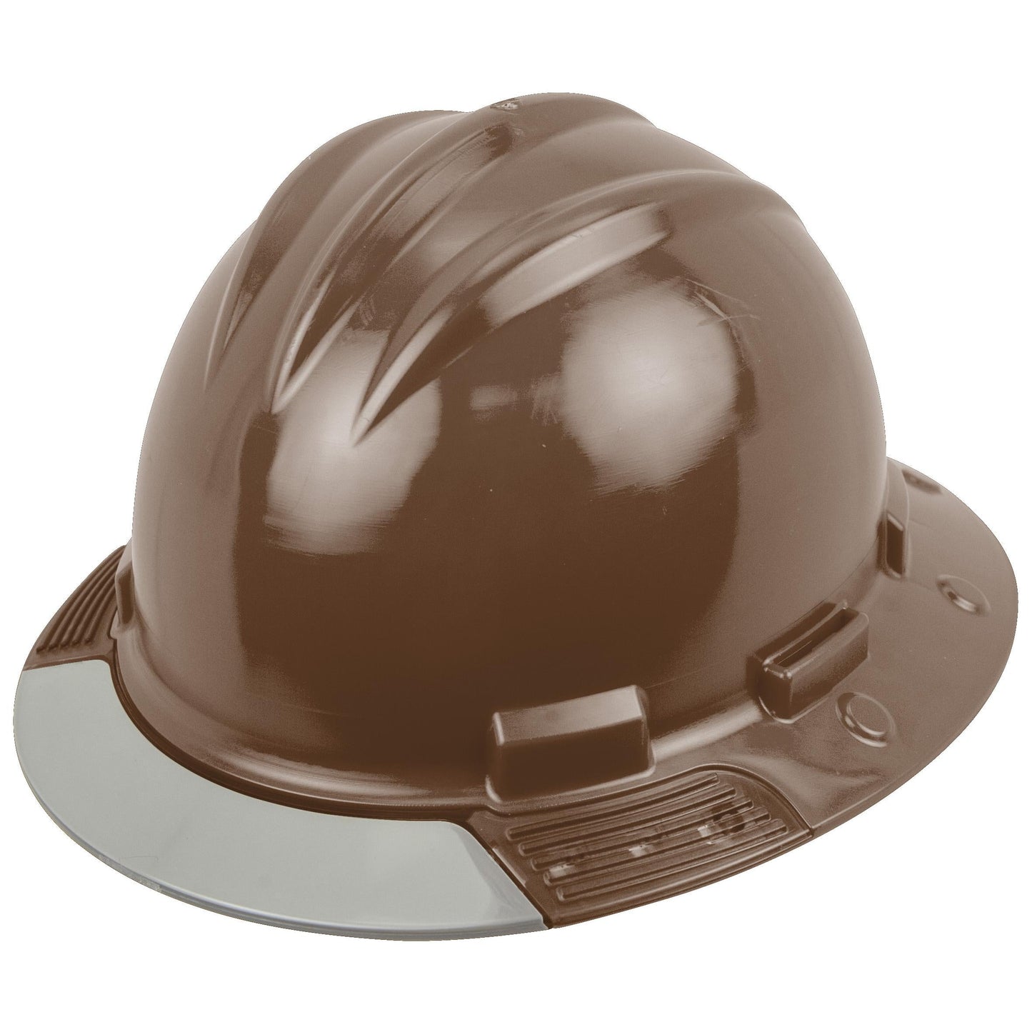 Grey Visor Hard Hats - Bullard - Full Brim Design