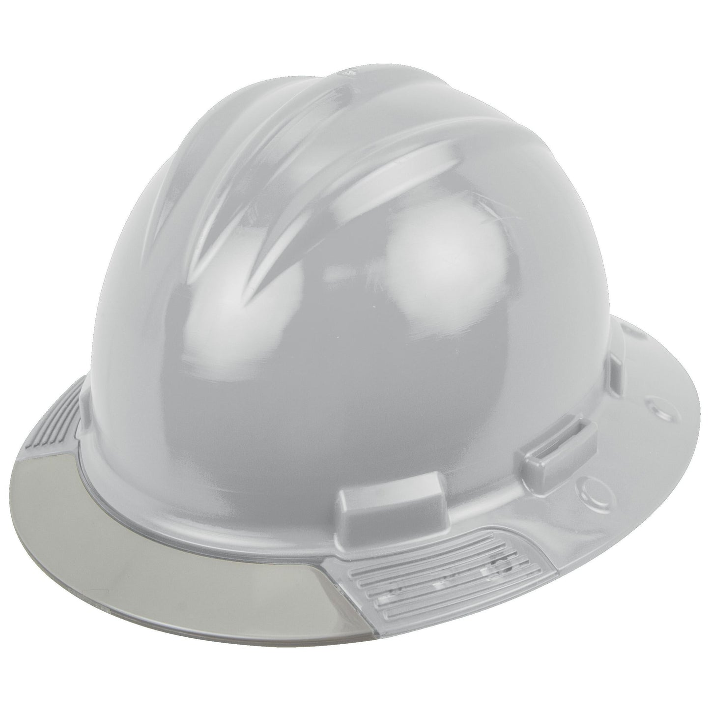 Grey Visor Hard Hats - Bullard - Full Brim Design