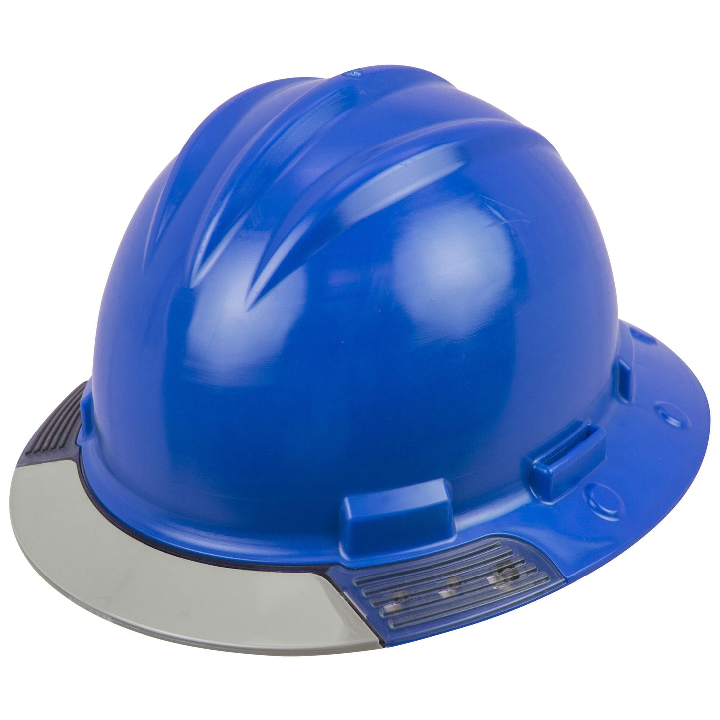 Grey Visor Hard Hats - Bullard - Full Brim Design