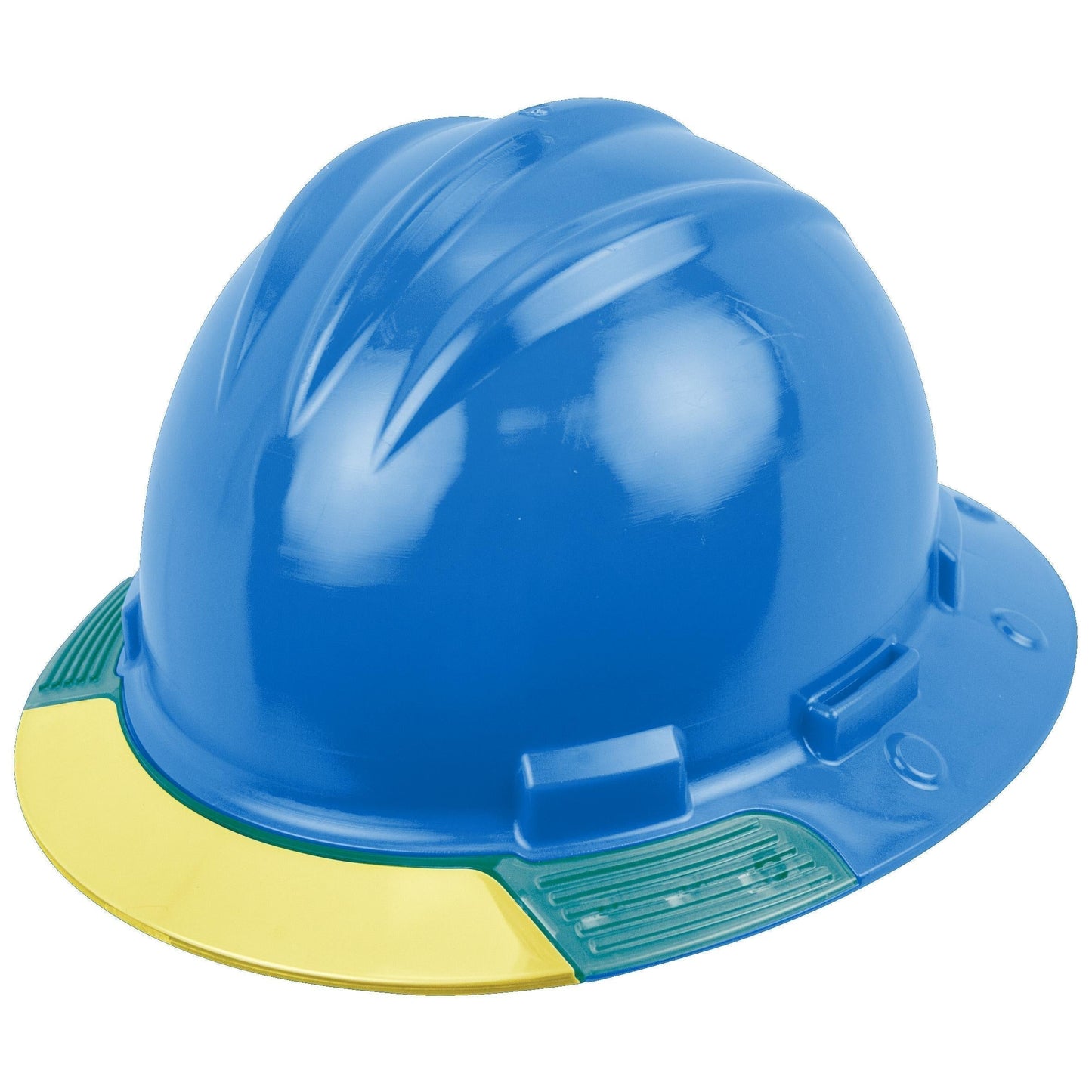 Yellow Visor Hard Hats - Bullard - Full Brim Design