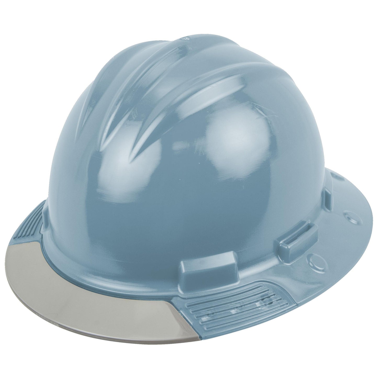 Grey Visor Hard Hats - Bullard - Full Brim Design