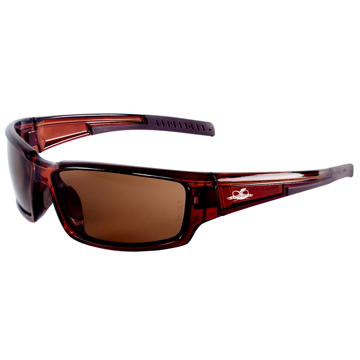 Smoke Anti-Fog Lens Glasses - Bullhead Safety - Comfort Fit