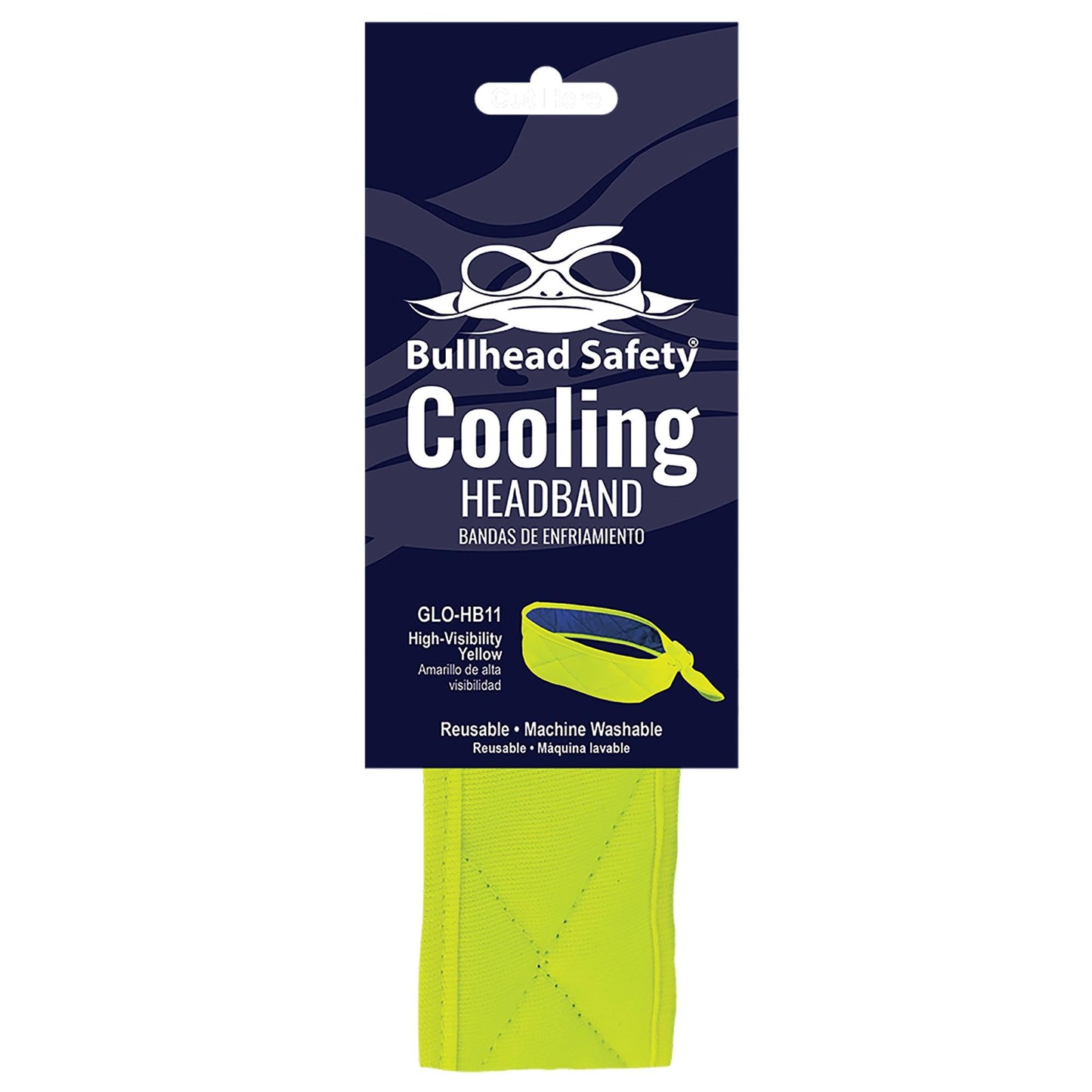 High-Visibility Cooling Bandana - Bullhead Safety - Unique Fabric