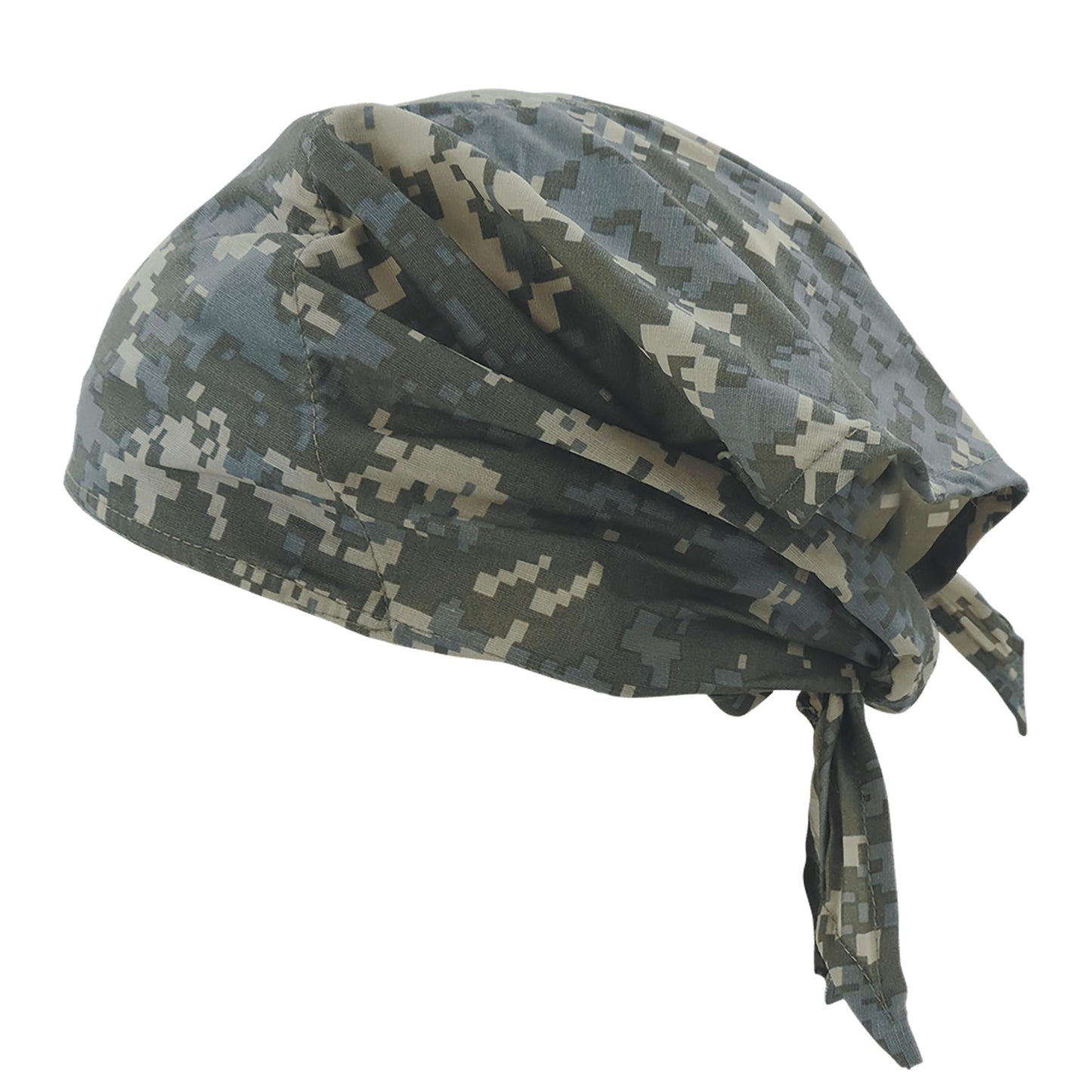 Camouflage Tie Hats - Bullhead Safety - Cooling Shade