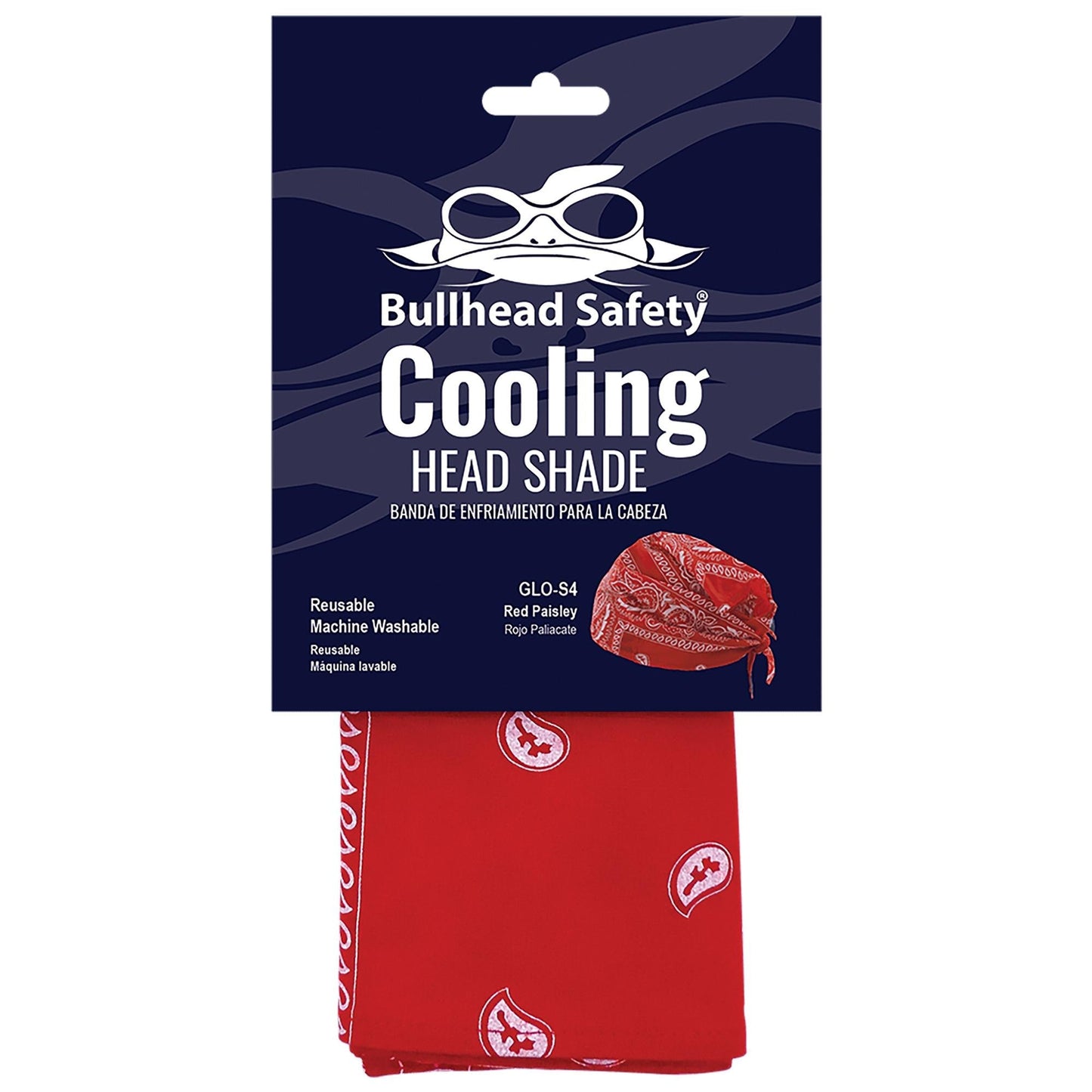 Camouflage Tie Hats - Bullhead Safety - Cooling Shade