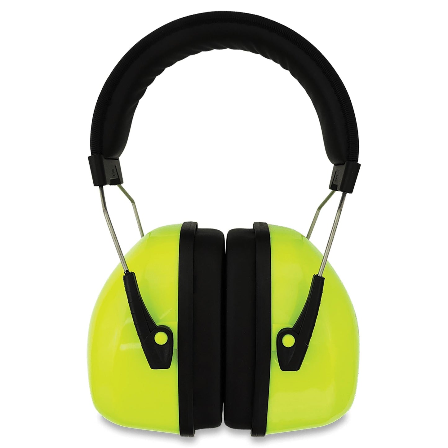 Yellow/Lime Ear Muffs - Bullhead Safety - Padded Comfort
