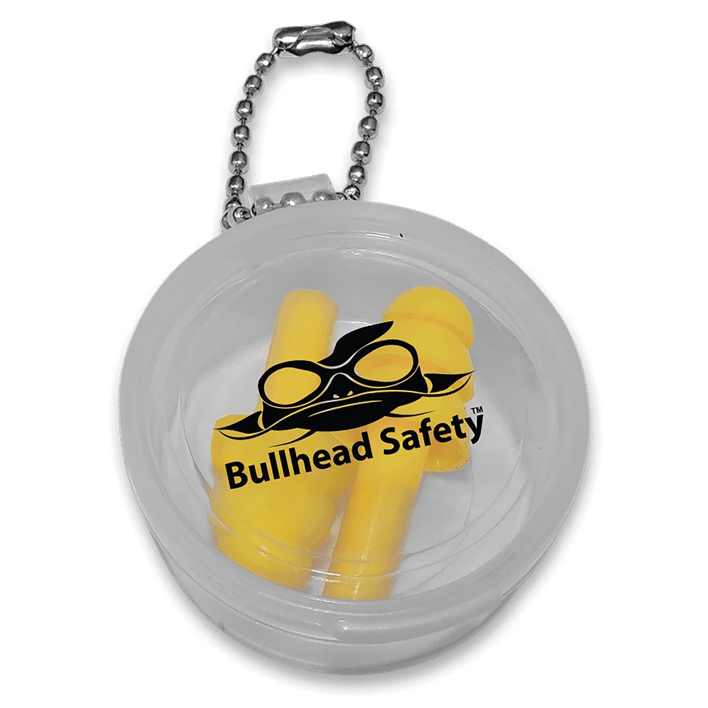 Yellow Ear Plugs - Bullhead Safety - Reusable Silicone