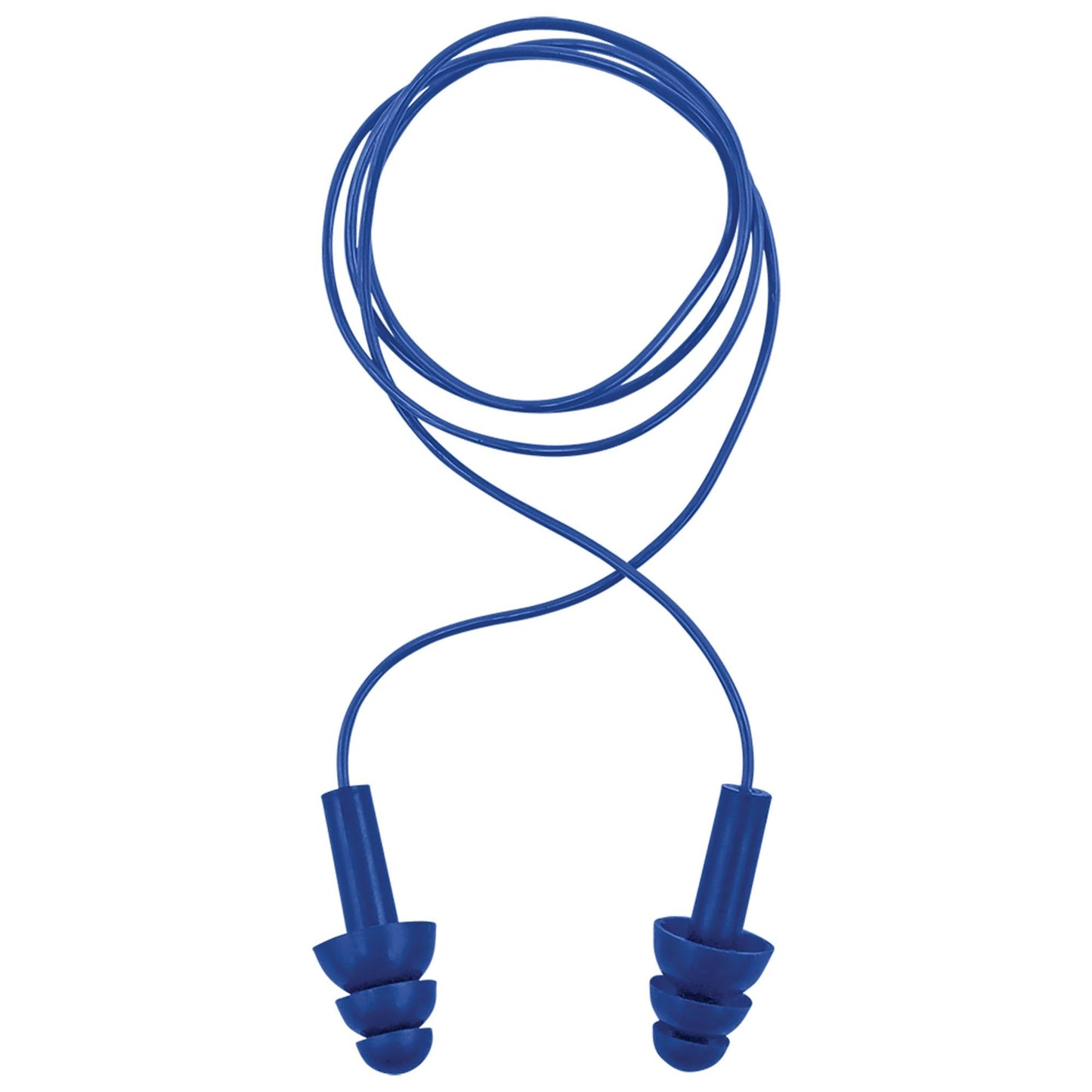 Blue Ear Plugs - Bullhead Safety - Reusable Silicone