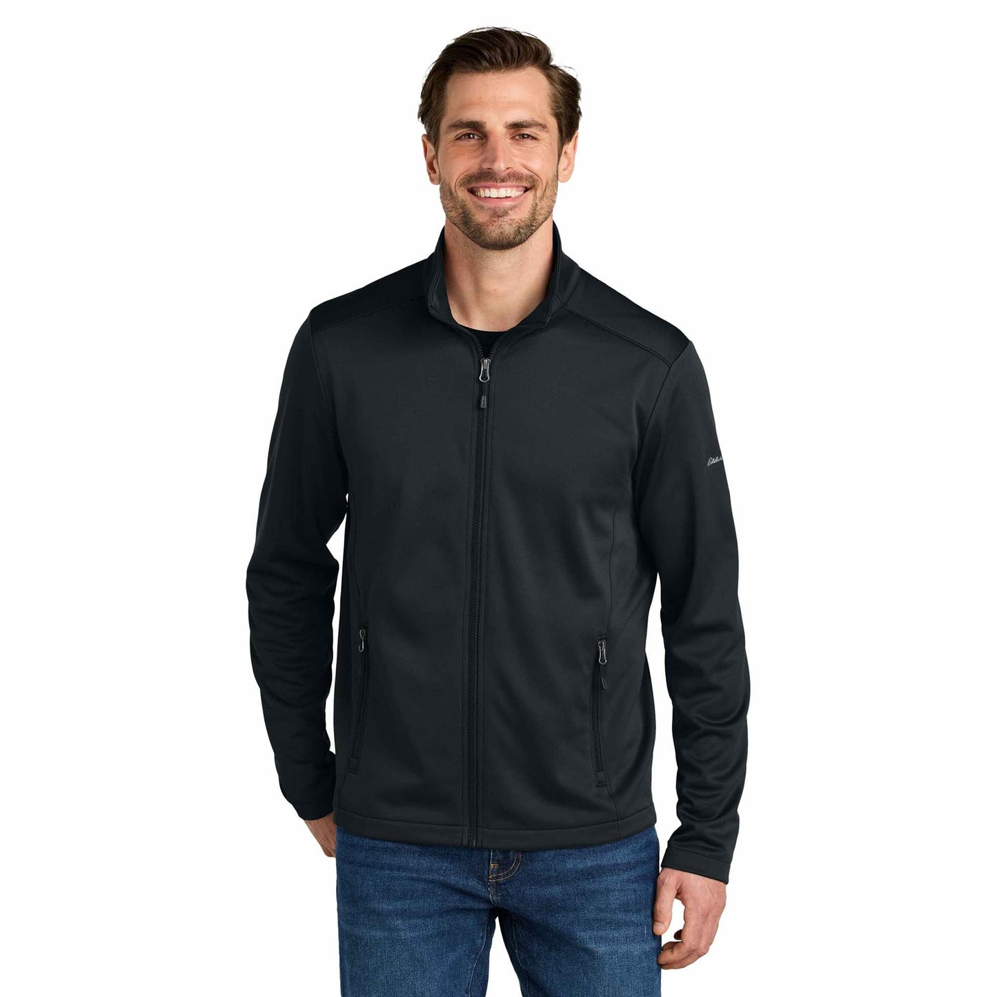 Black Sweatshirts - Eddie Bauer - Warm Fleece Layer - Stylish Comfort