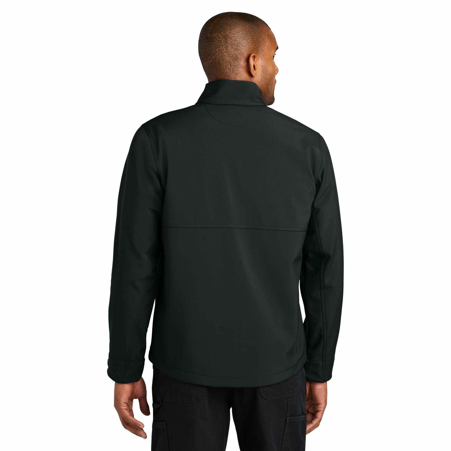 Black Soft Shell Jacket - Cornerstone - Water-Resistant