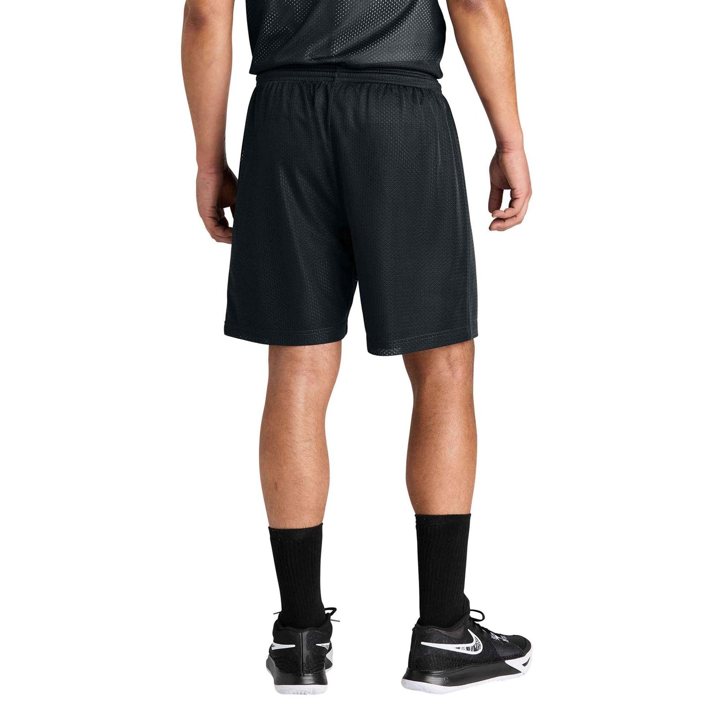 Black Athletic Shorts - Sport-Tek - PosiCharge Mesh