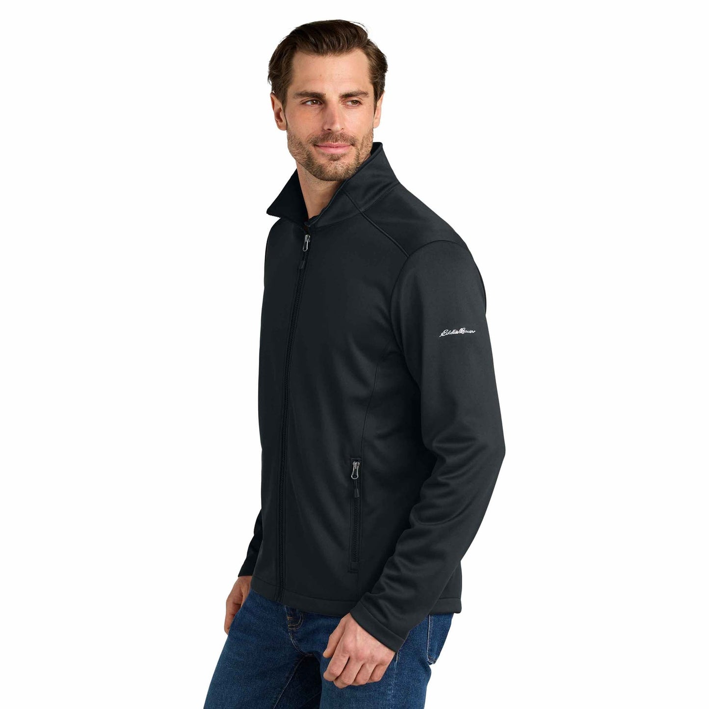 Black Sweatshirts - Eddie Bauer - Warm Fleece Layer - Stylish Comfort