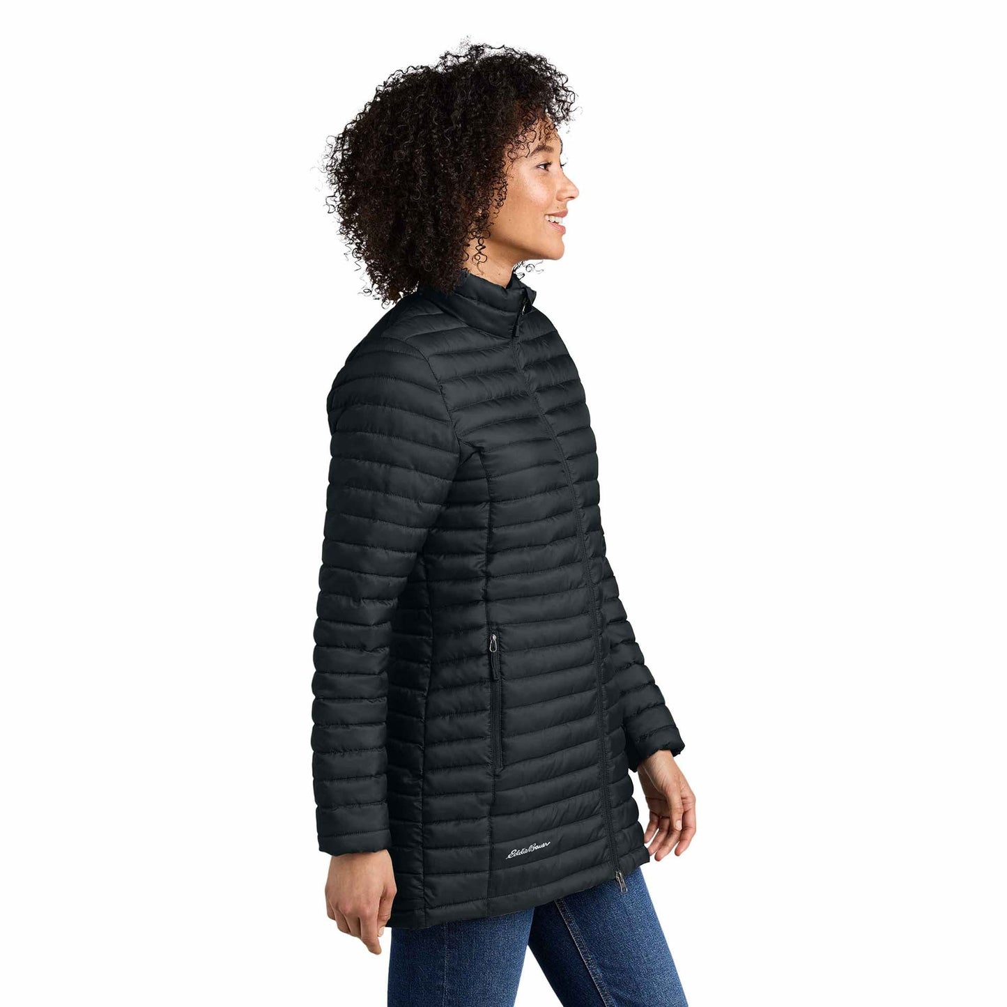 Black Jackets - Eddie Bauer - Packable Quilted Zip