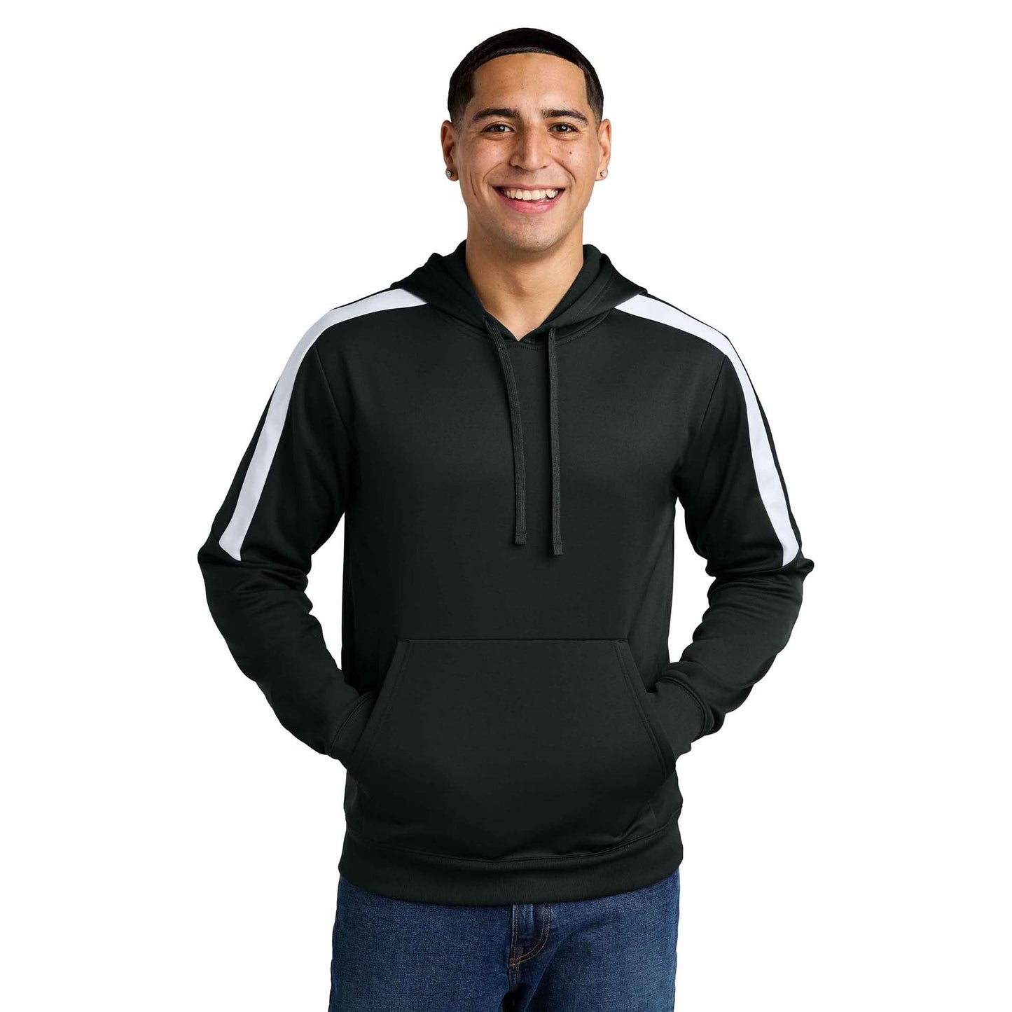 Black/Gold Sweatshirt - Sport-Tek - Warm Fleece