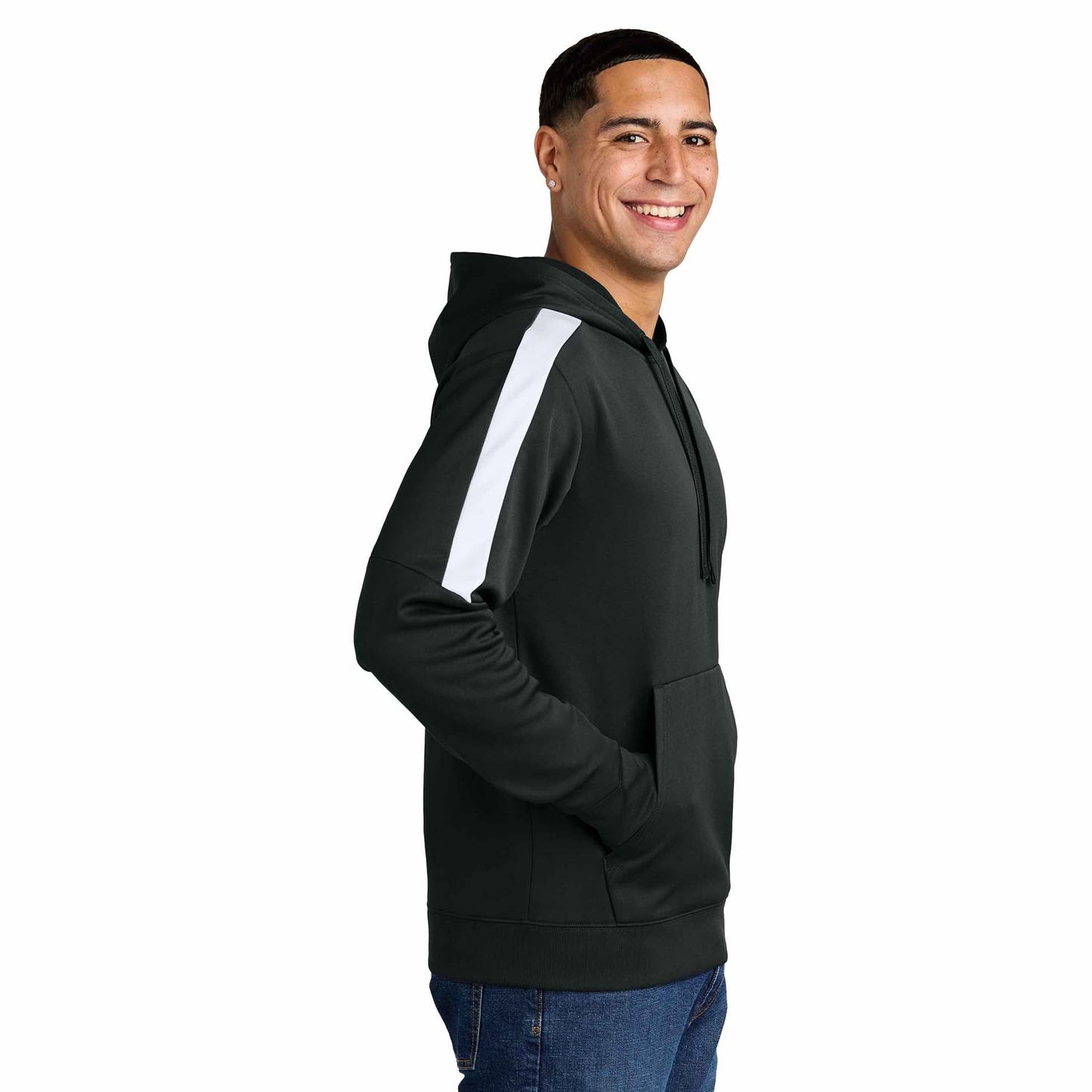 Black/Gold Sweatshirt - Sport-Tek - Warm Fleece