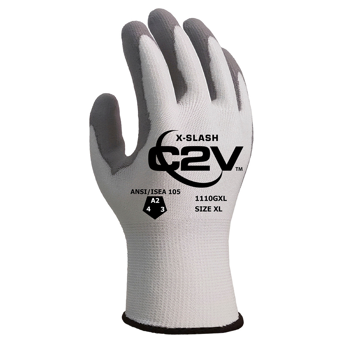 Polyurethane Coated Gloves - C2V - Cut Resistant