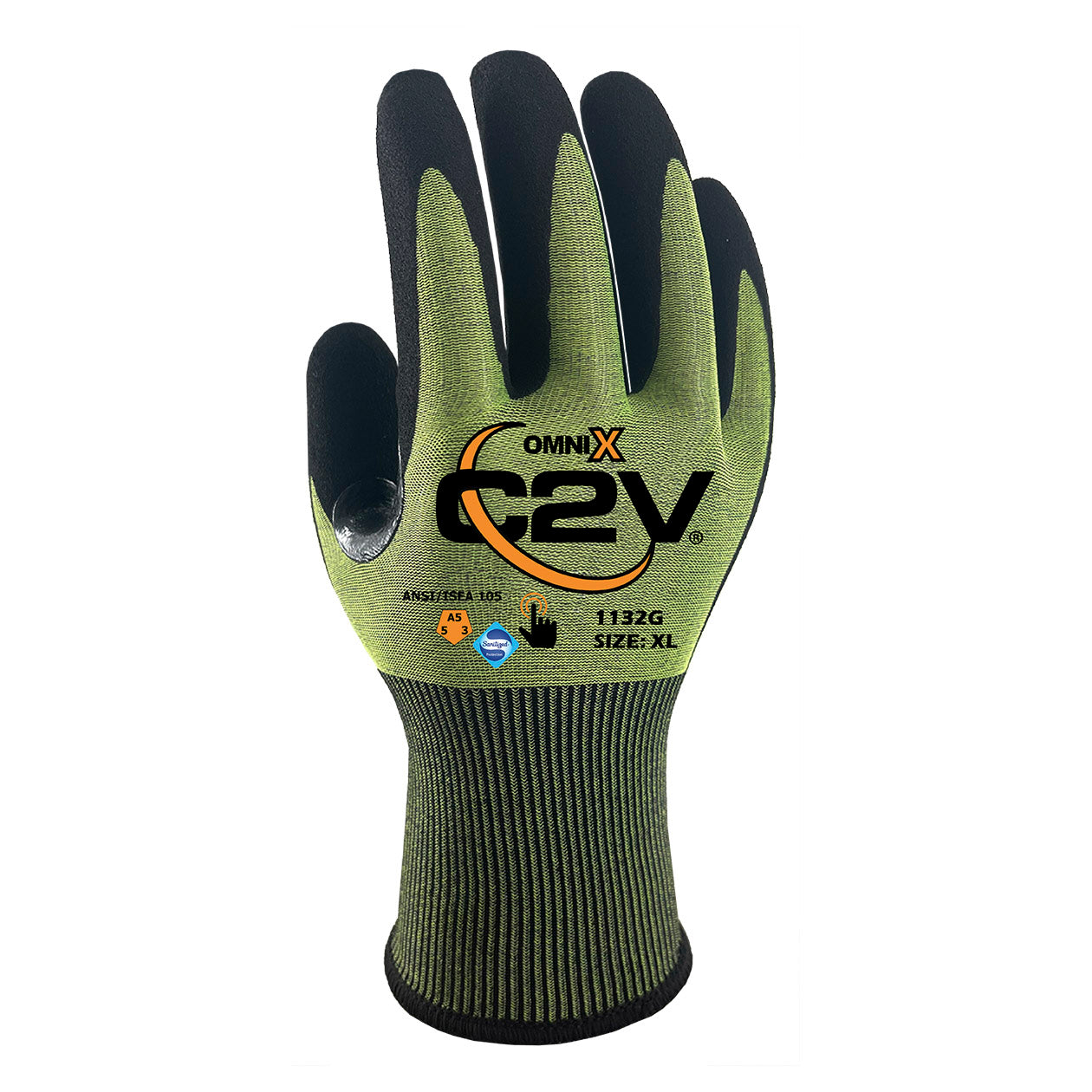 Sandy Foam Nitrile Coated Gloves - Omni-X - Cut Resistant