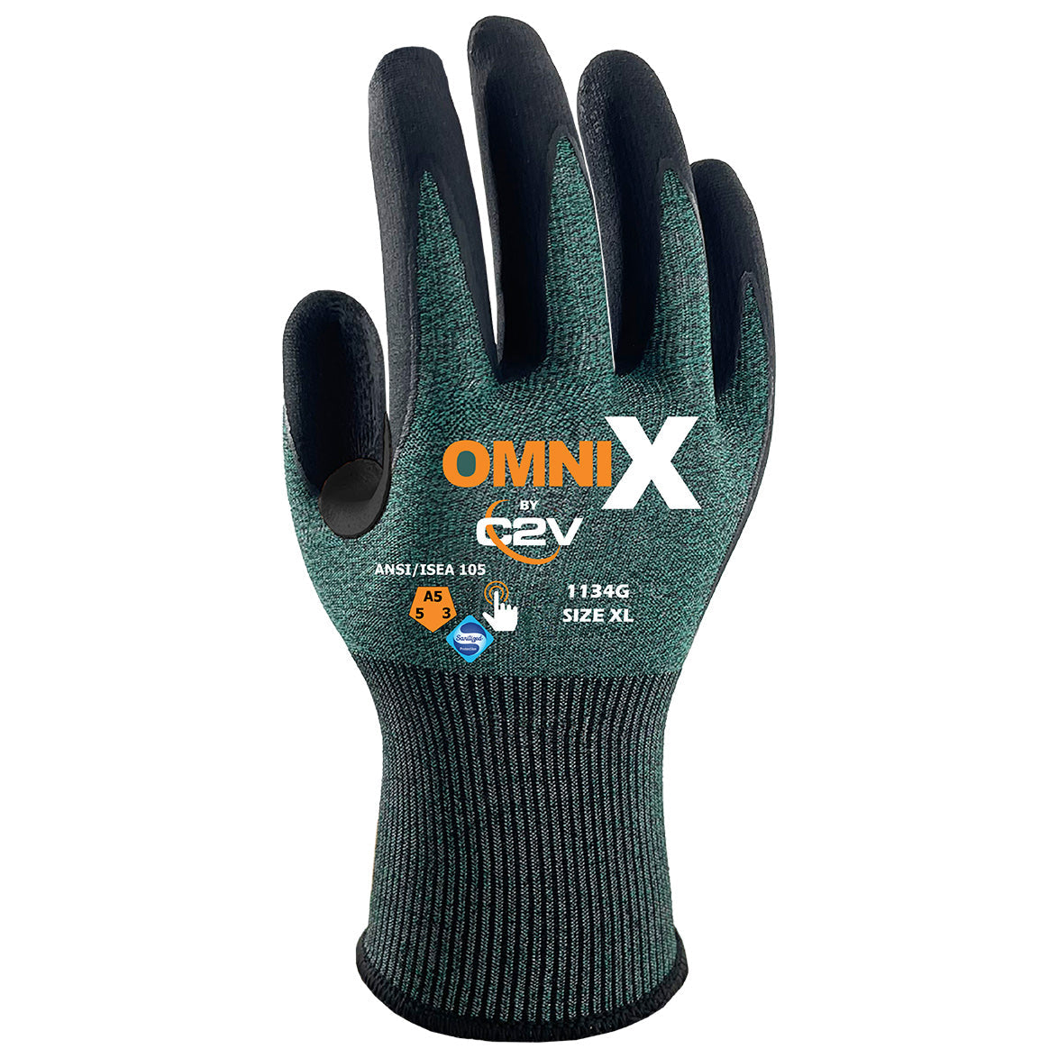 Touchscreen Knit Gloves - C2V - Cut Resistant