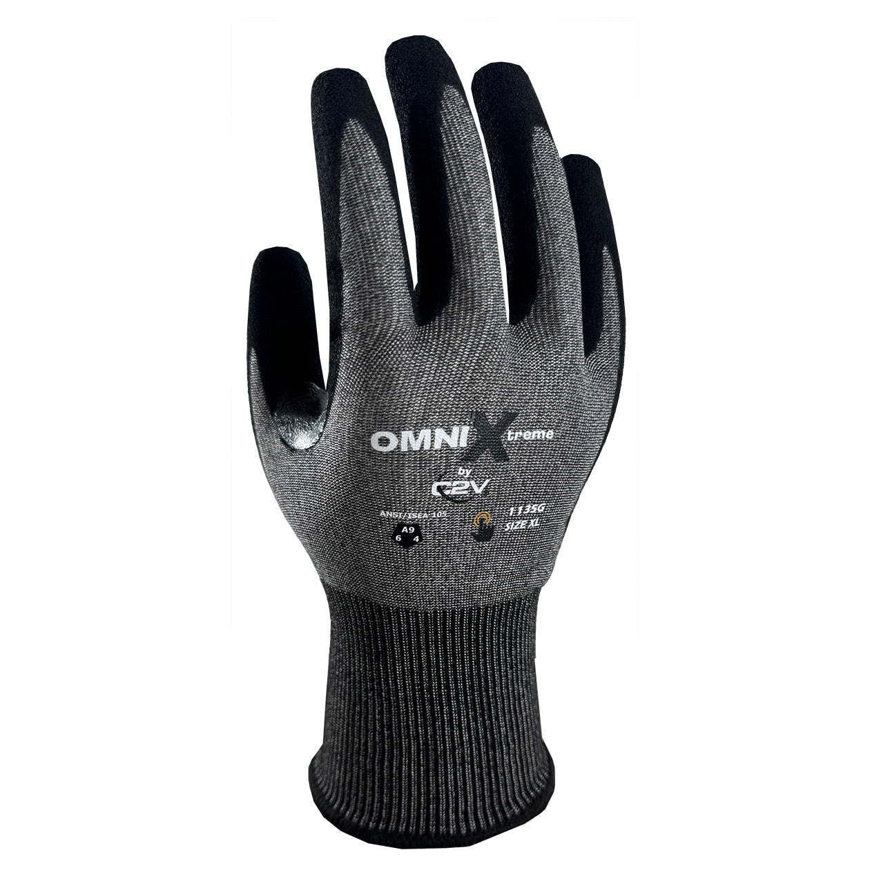 Sandy Foam Nitrile Gloves - Omni-X - Cut Resistant