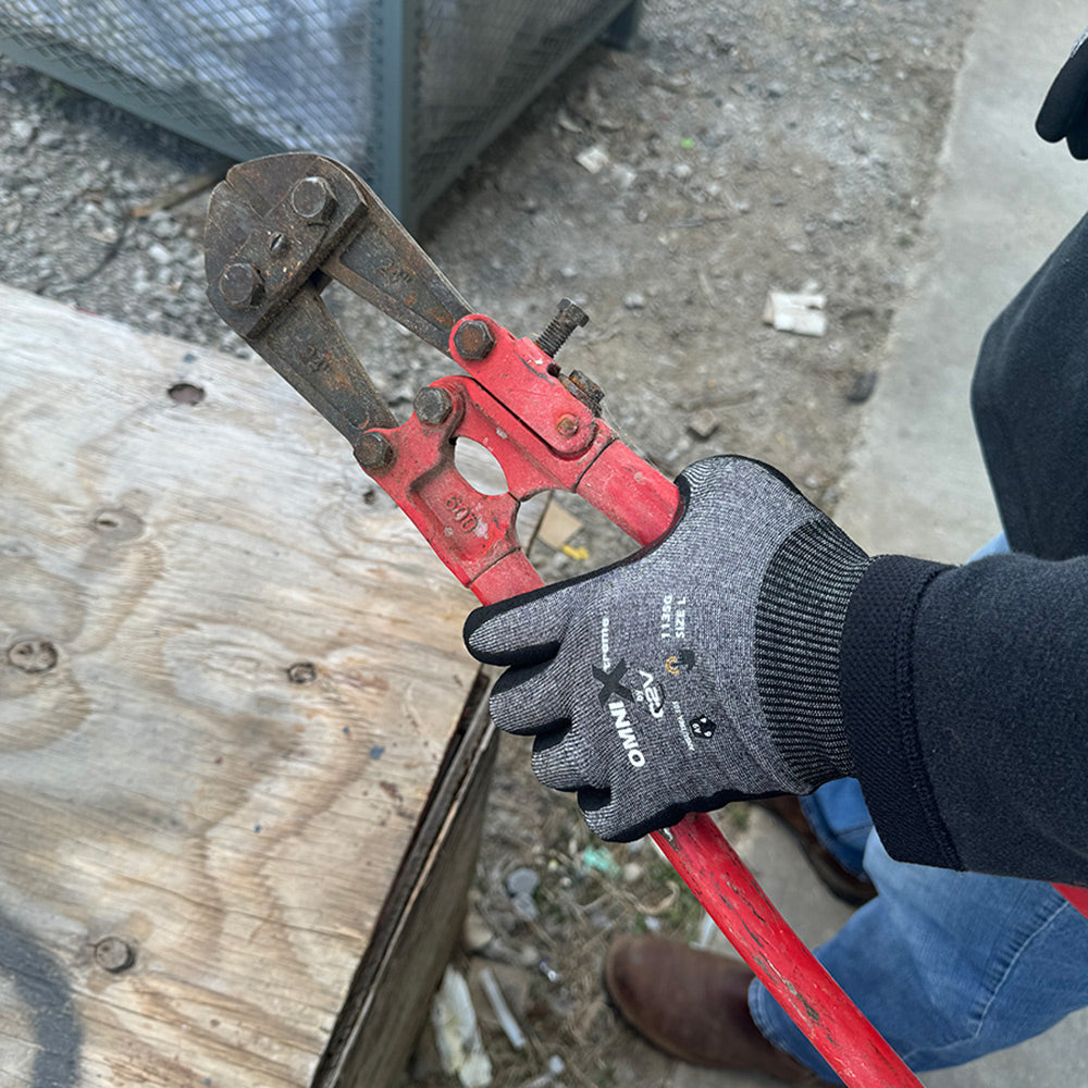 Sandy Foam Nitrile Gloves - Omni-X - Cut Resistant