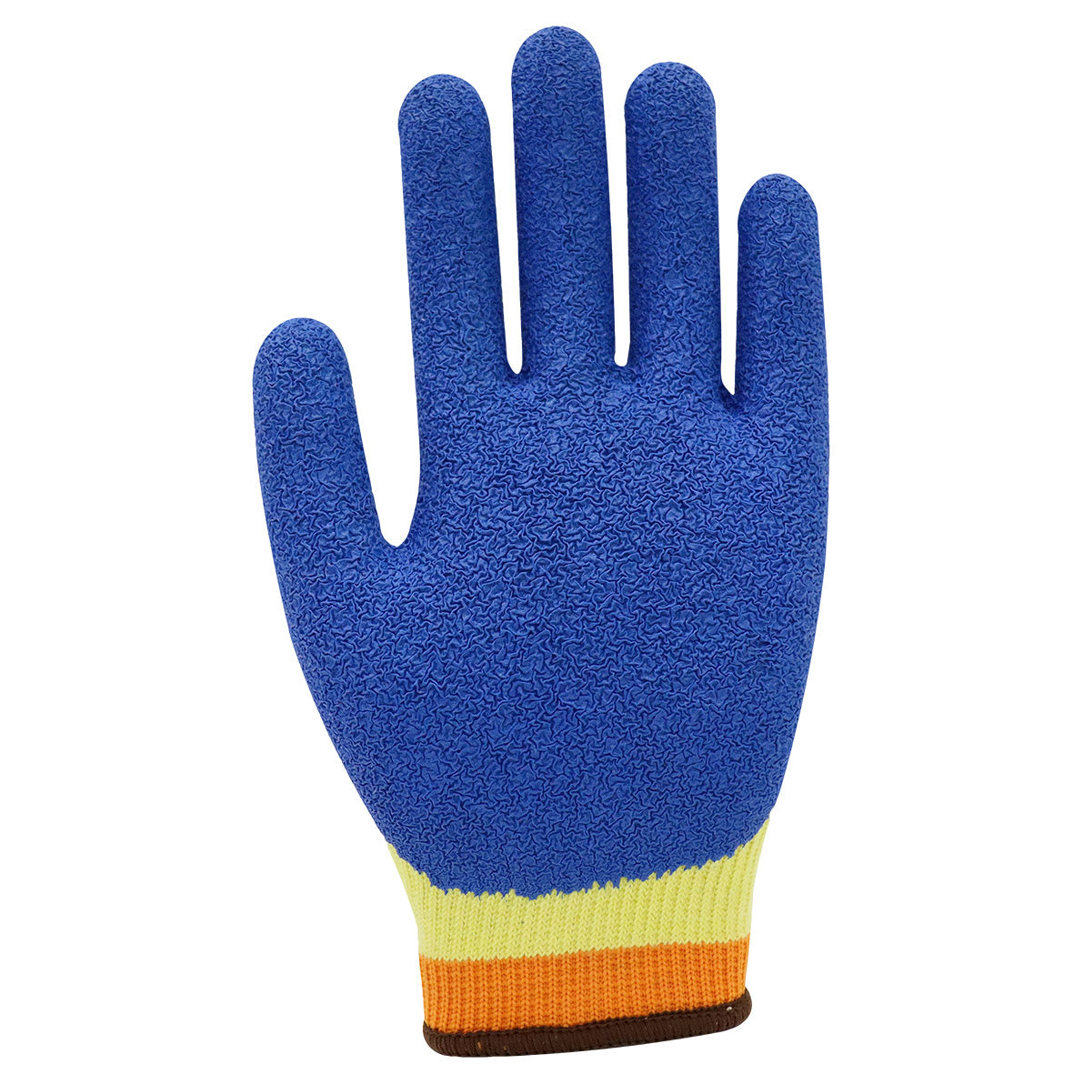 Crinkle Latex Coated Gloves - C2V - High Visibility