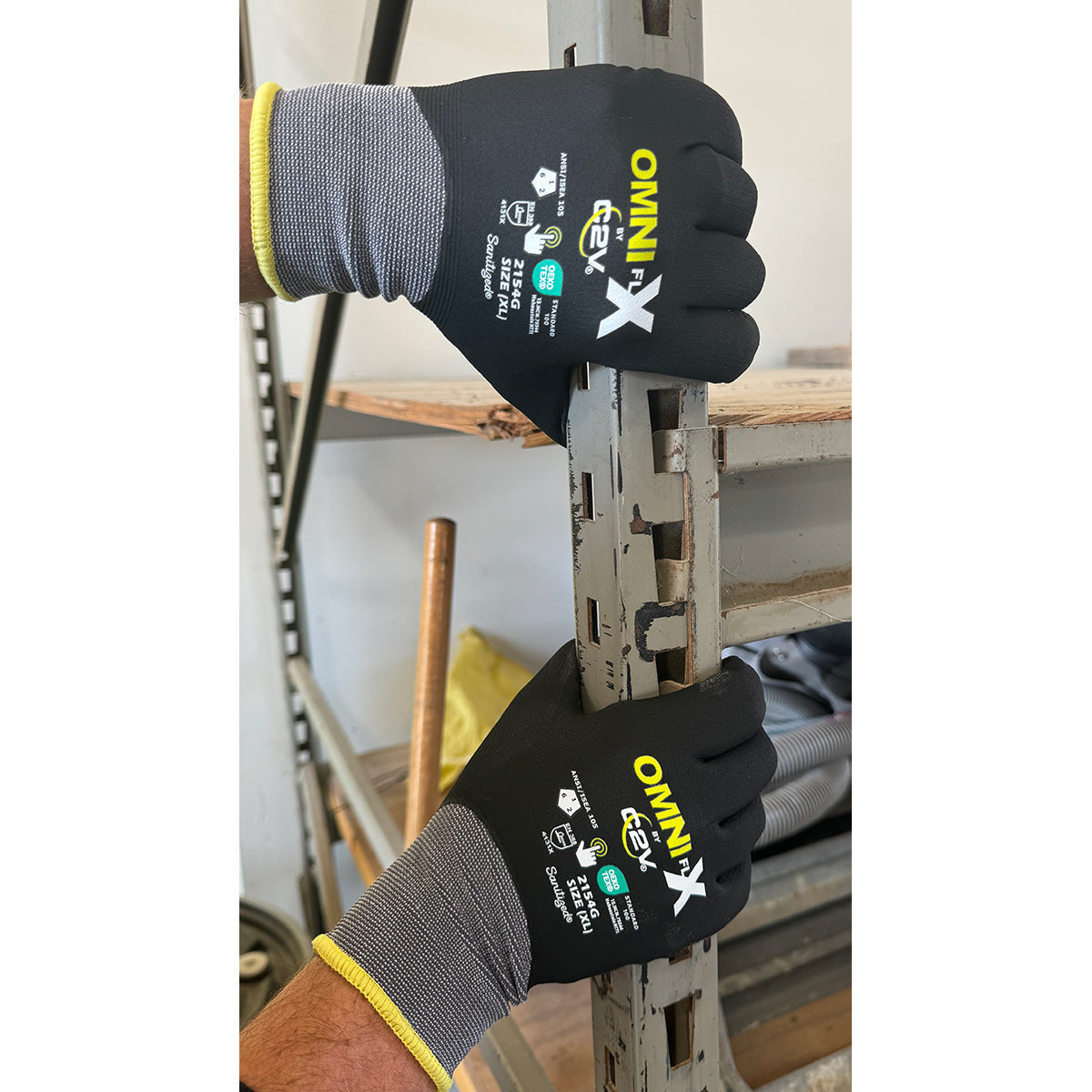 Full Nitrile Coated Gloves - C2V - Durable Touch Sensitivity