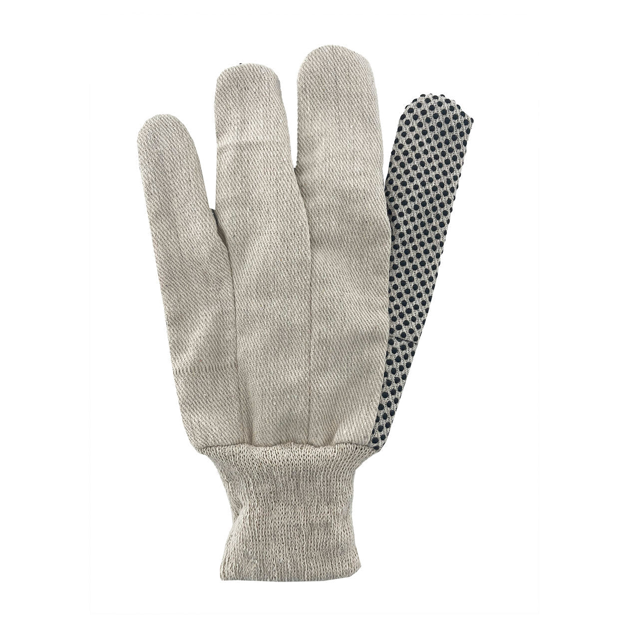 White Cotton Gloves - C2V - Durable Cotton with PVC Dots