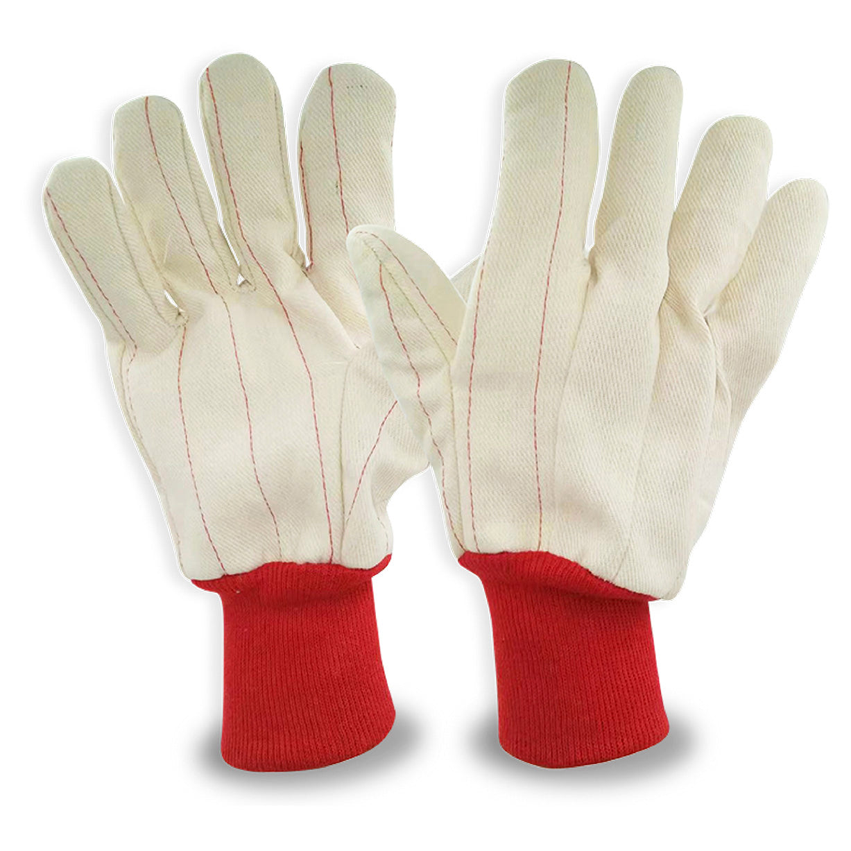 White Cotton Gloves - C2V - Durable Cotton Canvas