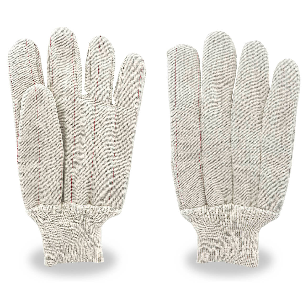 White Cotton Gloves - C2V - Breathable Cotton