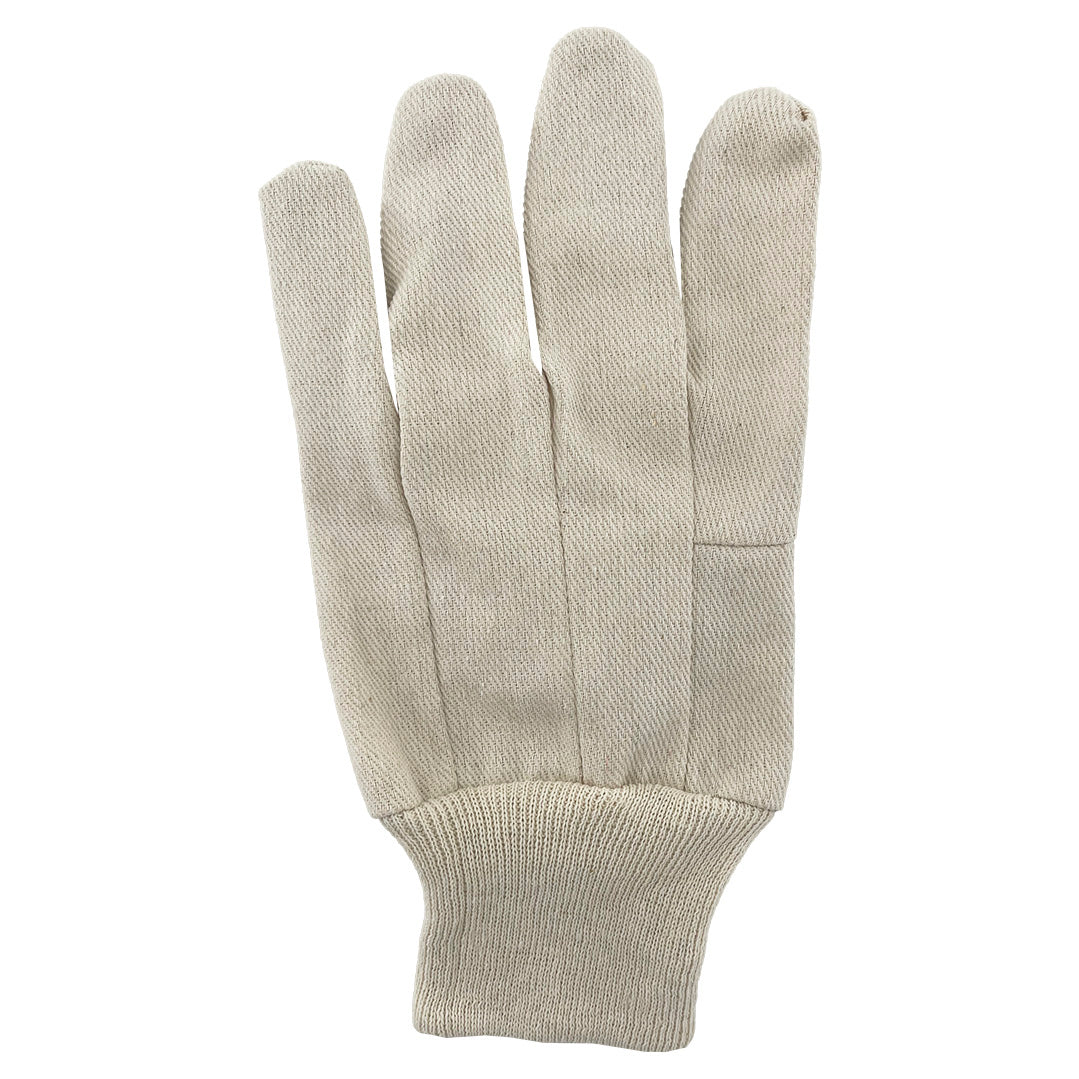 Tan Cotton Gloves - C2V - Durable and Comfortable