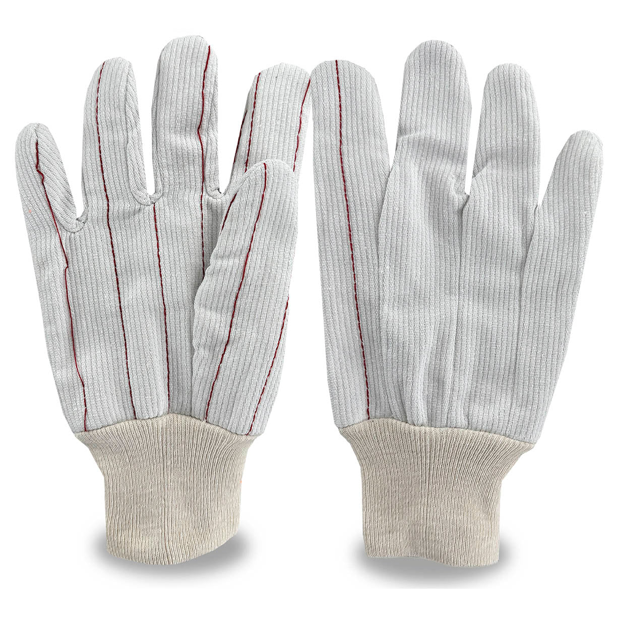 White Cotton Gloves - C2V - Durable Grip