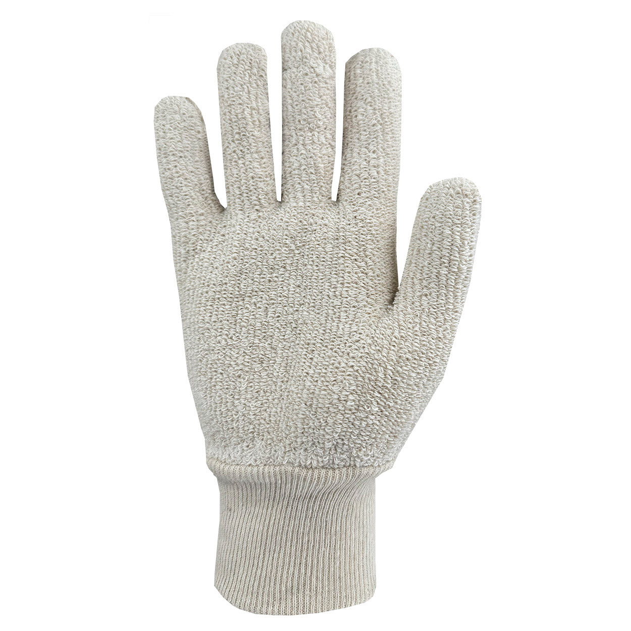 White String Knit Gloves - C2V - Reversible Design