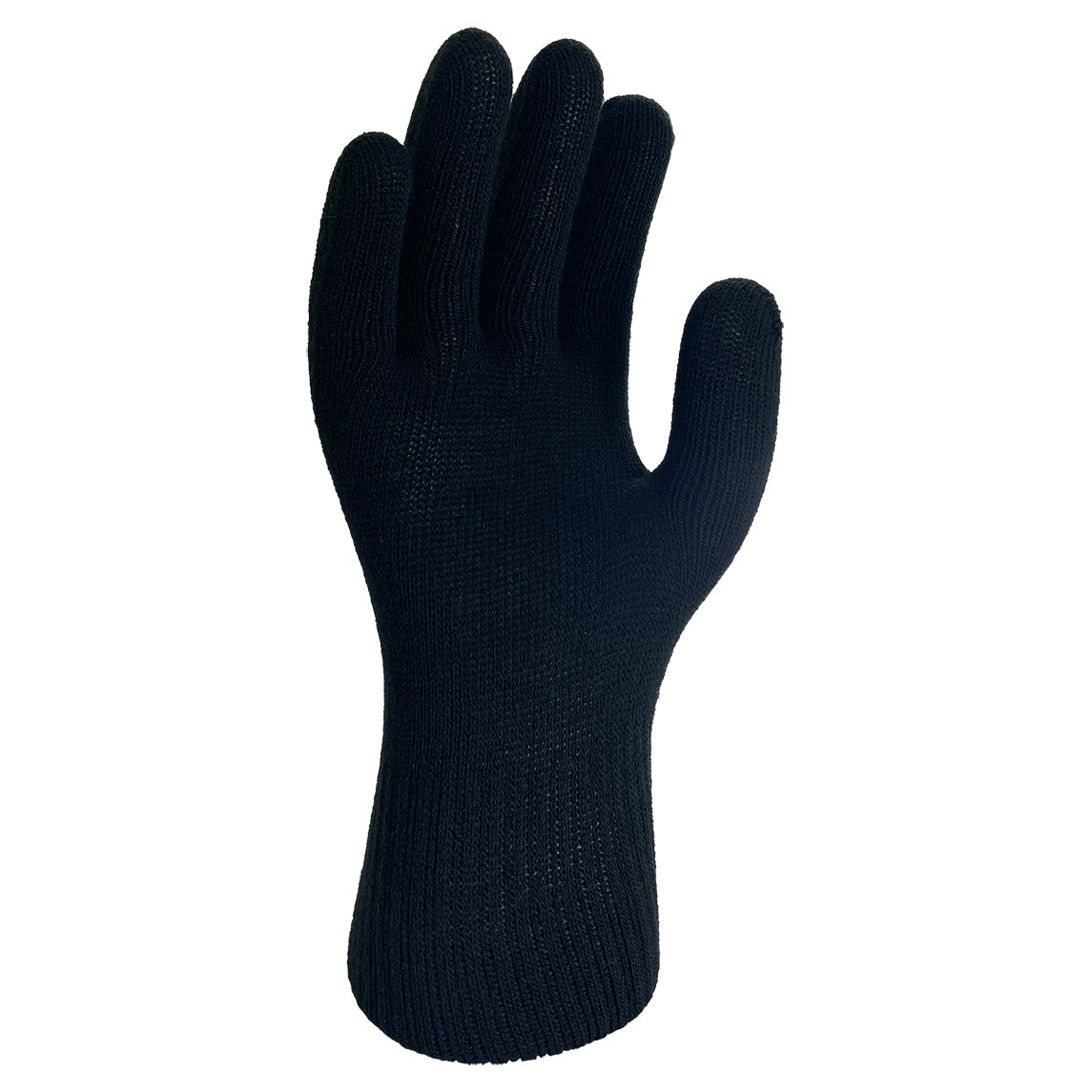 Black String Knit Gloves - C2V - Thermal Insulation