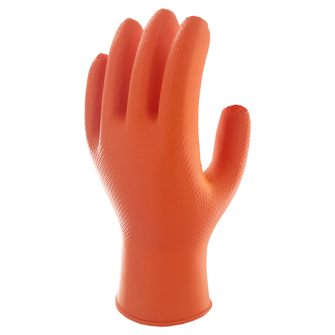 Orange Disposable Gloves - C2V - Durable Nitrile