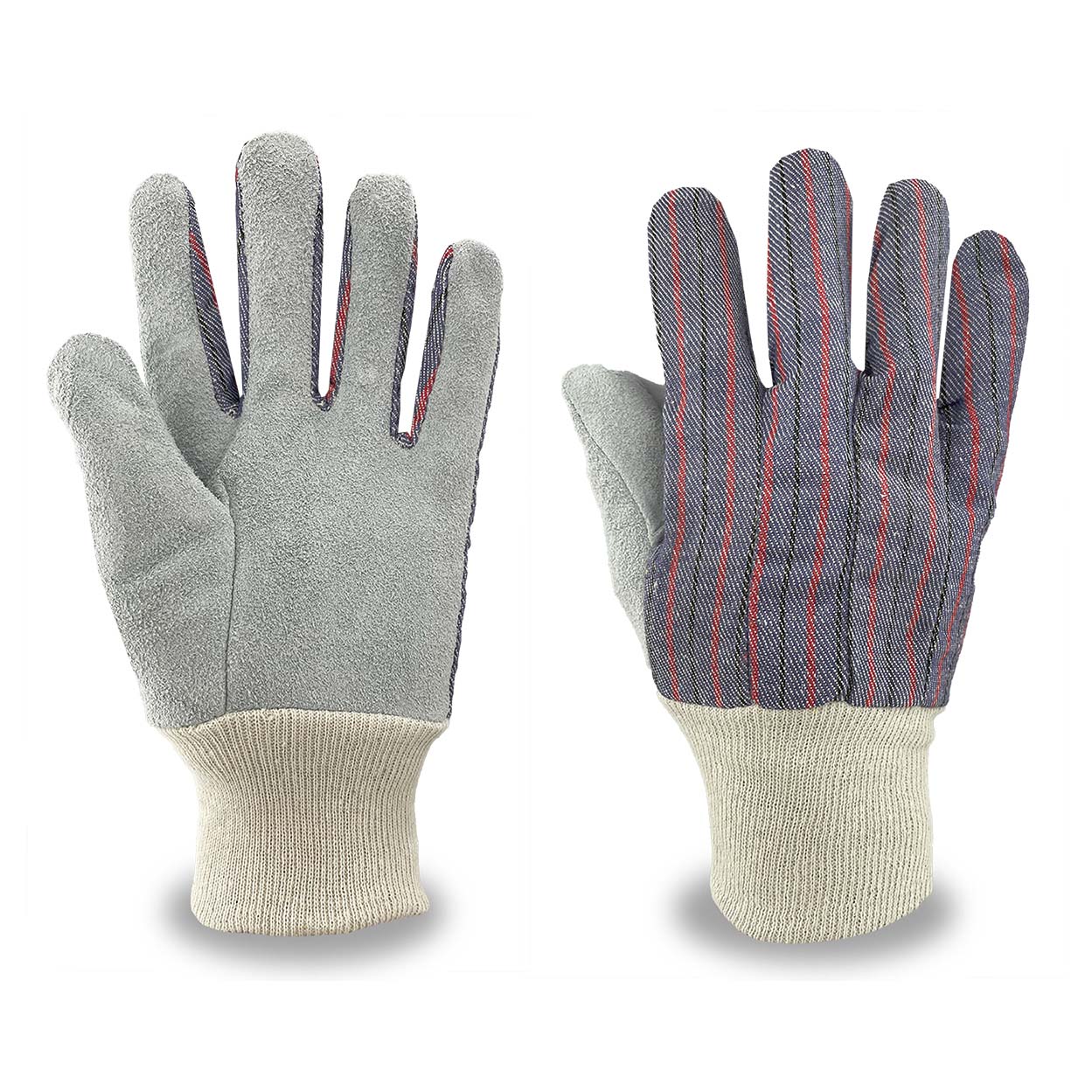 Full Leather Palm Gloves - C2V - Durable Comfort