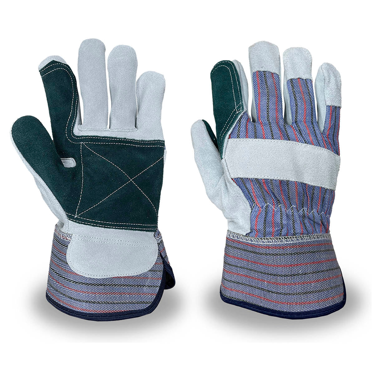 Double Palm Leather Gloves - C2V - Durable Design