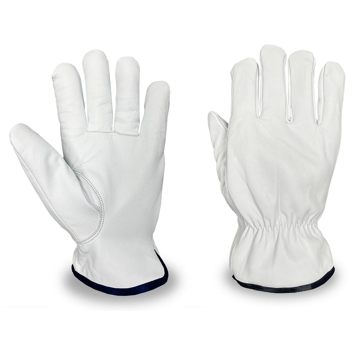 Split Cowhide Back Leather Gloves - C2V - Durable Design