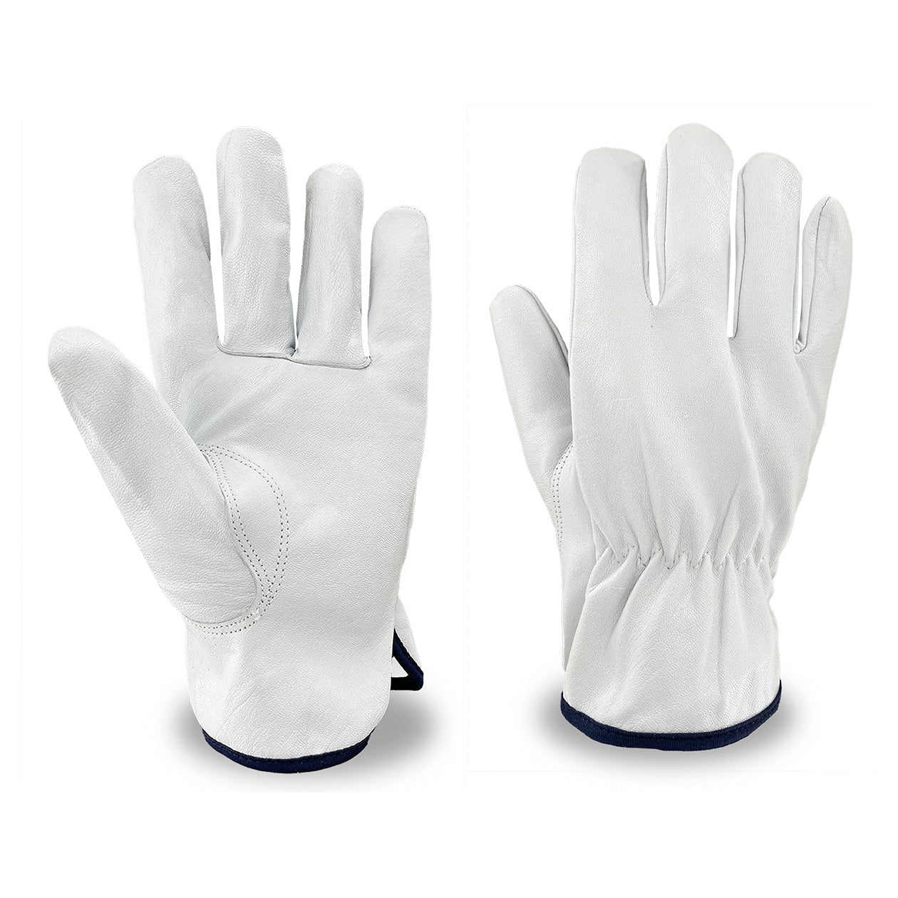 Split Cowhide Back Leather Gloves - C2V - Premium Comfort