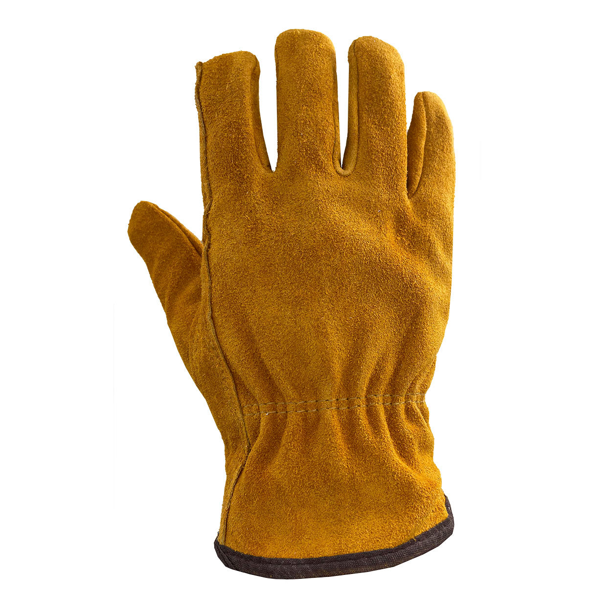 Fleece Lined Leather Gloves - C2V - Warm and Durable