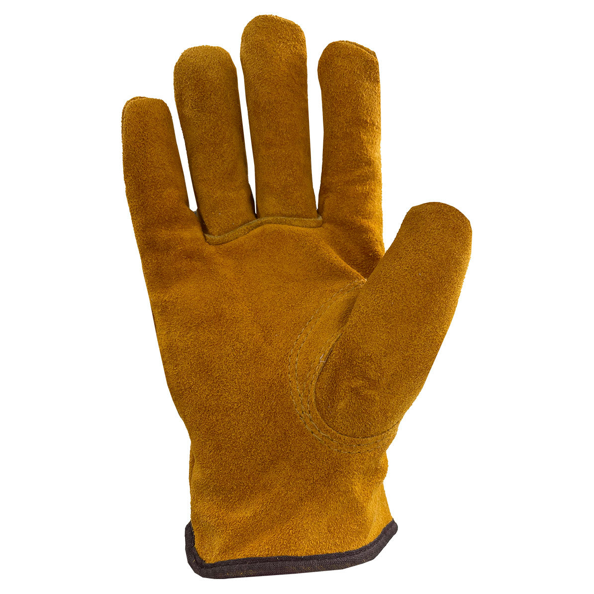 Fleece Lined Leather Gloves - C2V - Warm and Durable