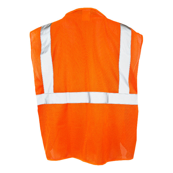 Yellow/Lime Safety Vest - C2V - Economy Mesh Design