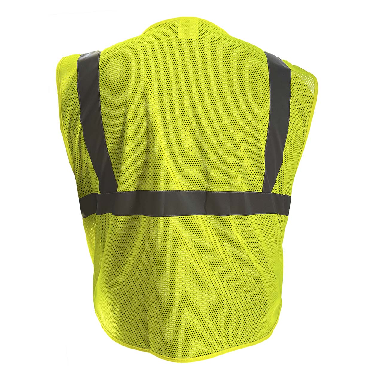 Yellow/Lime Safety Vest - C2V - Hi Vis Mesh